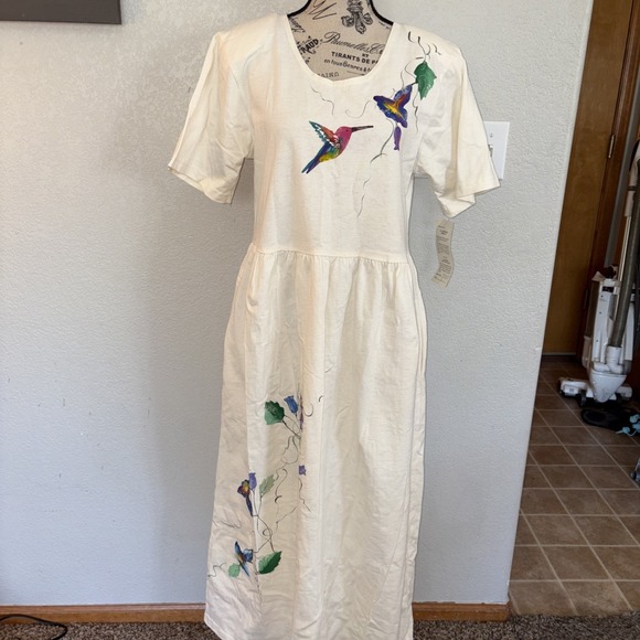 La Artwear Dresses & Skirts - NEW Vintage 90's Made In USA Maxi Dress Lagenlook Art To Wear Size S/M